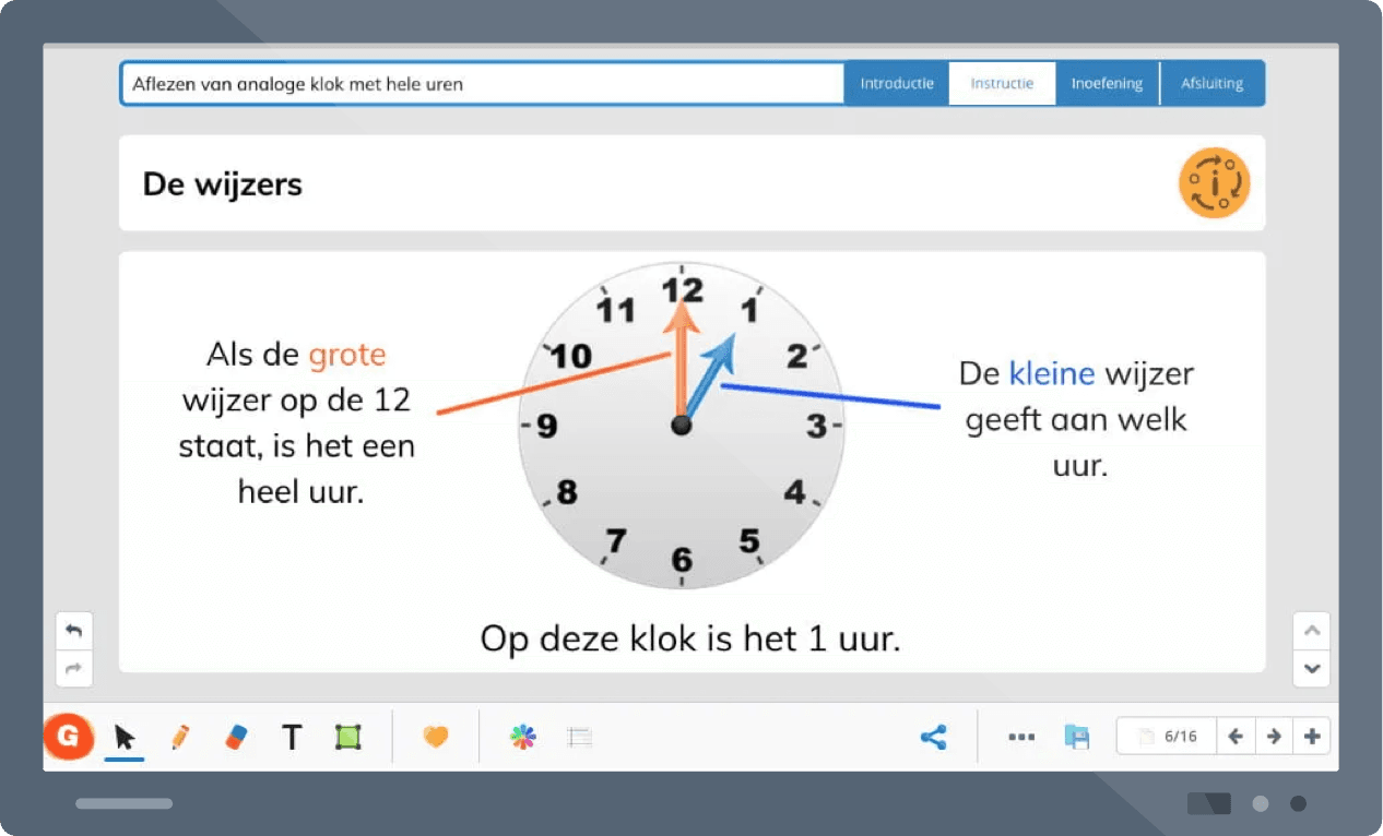 analoge klok kijken les analoge klok kijken les